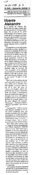 Vicente Aleixandre