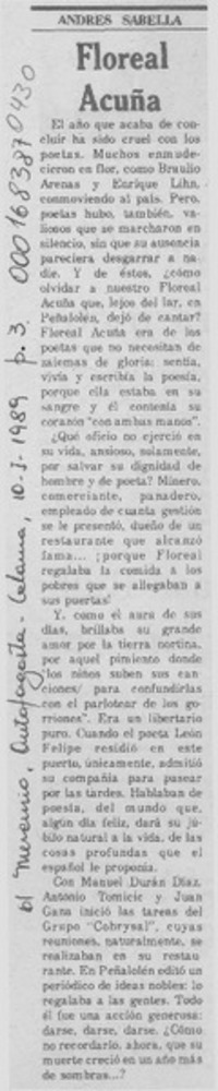 Floreal Acuña