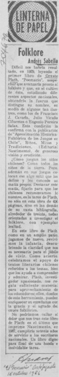 Folklore