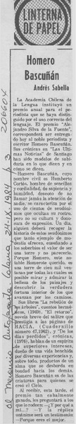 Homero Bascuñán
