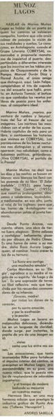 Muñoz Lagos