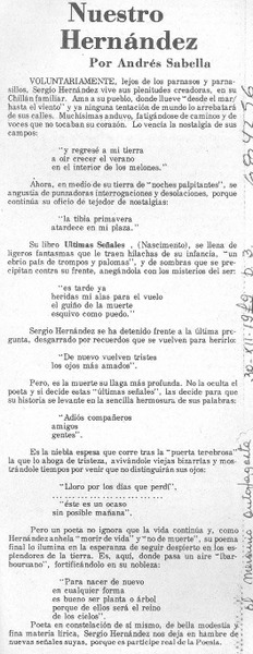 Nuestro Hernández
