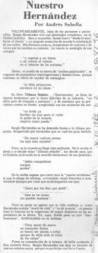Nuestro Hernández