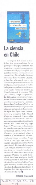 La ciencia en Chile
