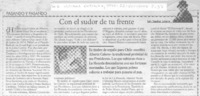 Con el sudor de la frente