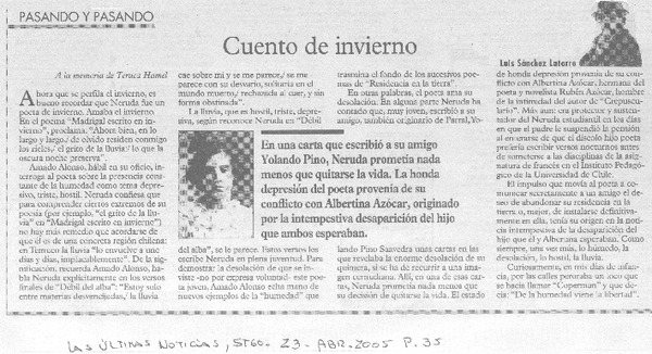 Cuento de invierno