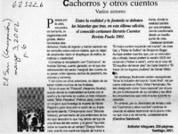 Cachorros y otros cuentos  [artículo] Carolina Sandoval