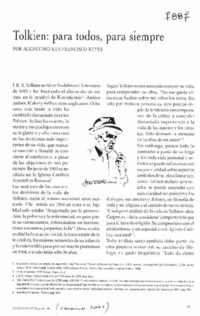 Tolkien : para todos, para siempre