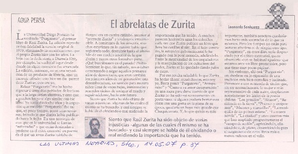 El abrelatas de Zurita