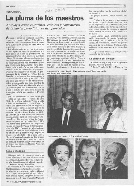 La pluma de los maestros