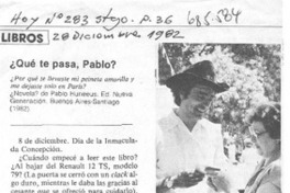 ¿Qué te pasa, Pablo?