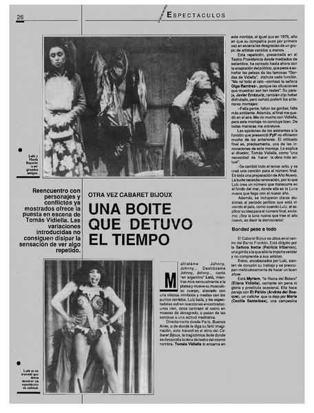 Una boite que detuvo el tiempo