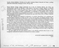 Grandeza de los oficios  [artículo] Augusto Sarrocchi Carreño.