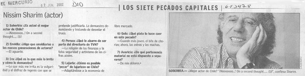 Los Sietes pecados capitales  [artículo]
