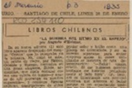 La sombra del humo en el espejo"  [artículo] Raúl Silva Castro.