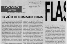 El año de Gonzalo Rojas