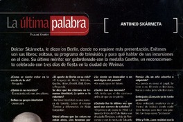La última palabra  [artículo] Pauline Kantor