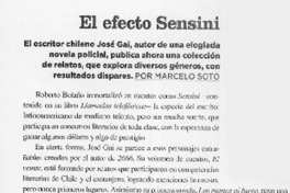 El efecto Sensini