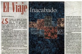 El viaje inacabado