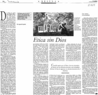 Etica sin Dios