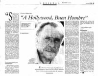 "A Hollywood, buen hombre"