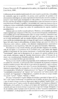 El crepúsculo de los sabios y la irrupción de los publicistas  [artículo] Bernardo Subercaseaux