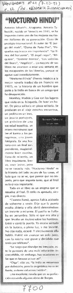 Nocturno hindú"