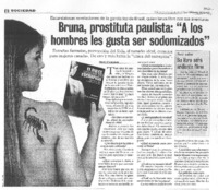 Bruna, prostituta paulista