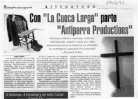 Con "La cueca larga" parte "Antiparra productions"  [artículo] Sergio Tanhnuz