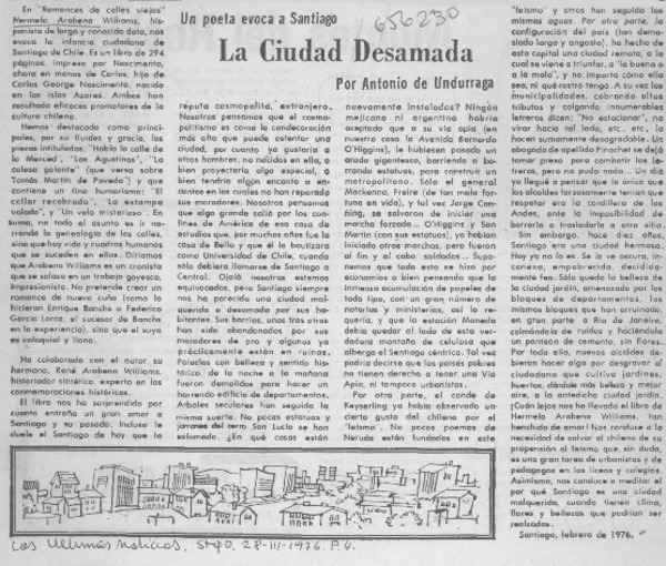 La ciudad desamada