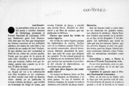 "A los editores les interesa lo morboso"  [artículo] Axel Pickett L.