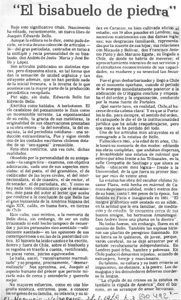 "El bisabuelo de piedra"