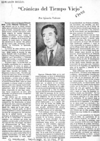 Crónicas del tiempo viejo