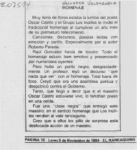 Homenaje