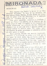 Memorias