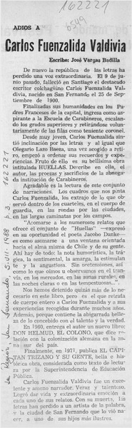 Carlos Fuenzalida Valdivia