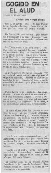 Cogido en el alud