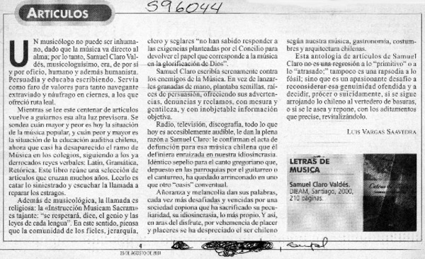 Letras de música