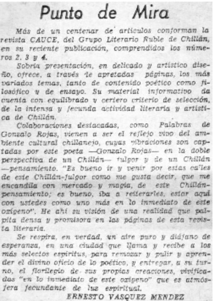 Punto de mira