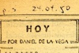 El Paseo  [artículo] Daniel de la Vega