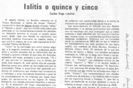 Islitis o quince y cinco