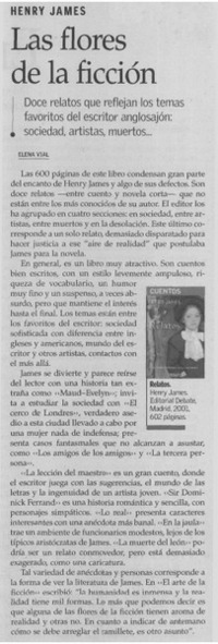 Las flores de la ficción