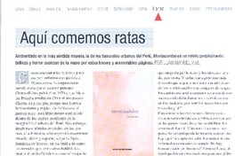 Aquí comemos ratas