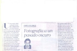 Fotografía a un pasado oscuro