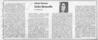 Carlos Hermosilla  [artículo] Sara Vial.