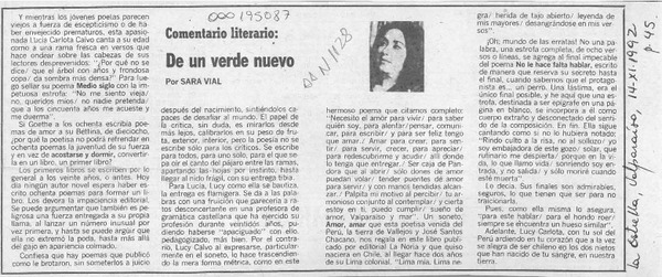 De un VERde nuevo
