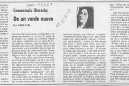 De un VERde nuevo