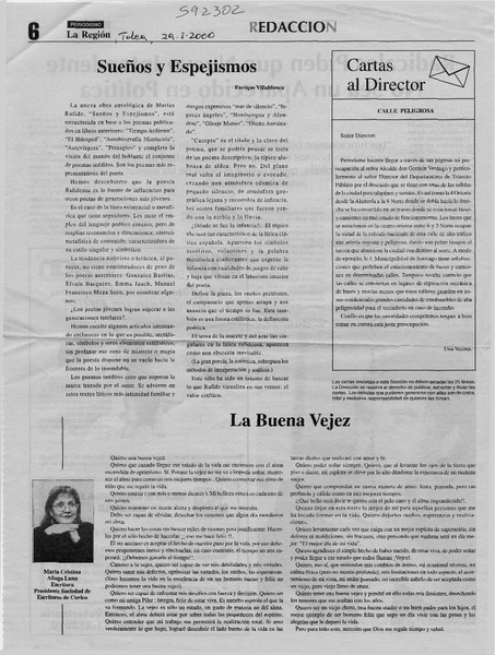 Sueños y espejismos  [artículo] Enrique Villablanca