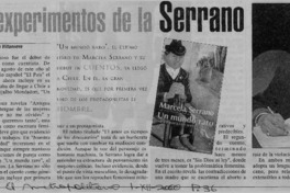 Los experimentos de la Serrano  [artículo] Ximena Villanueva