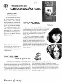 Cuentos de los años felices